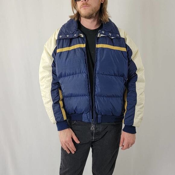 Vintage 90s Gerry Ski Snowboard Puffer Down Coat - Picture 6 of 10